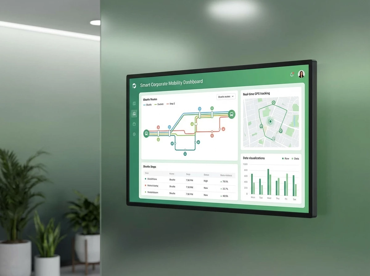 Corporate Shuttle Route Planning System Hyderabad